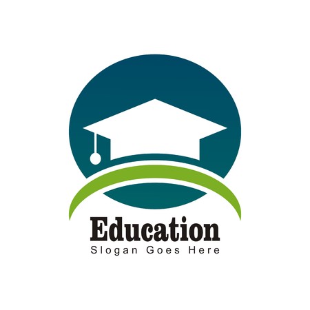 education study symbol graduation icon vectorのイラスト素材