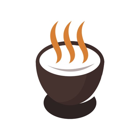 Coffee and tea vector iconのイラスト素材
