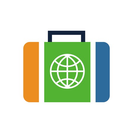 Vacation and travel iconのイラスト素材