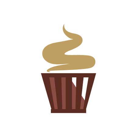 Sweet cake vector iconのイラスト素材