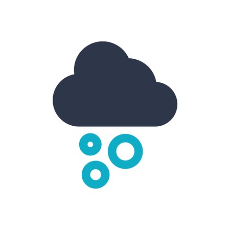 Weather vector iconのイラスト素材