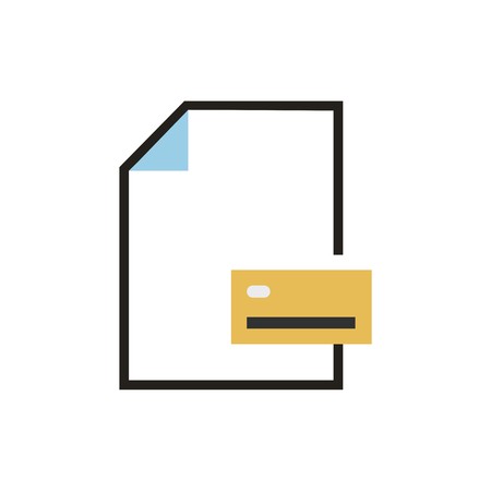 Stationery vector iconのイラスト素材