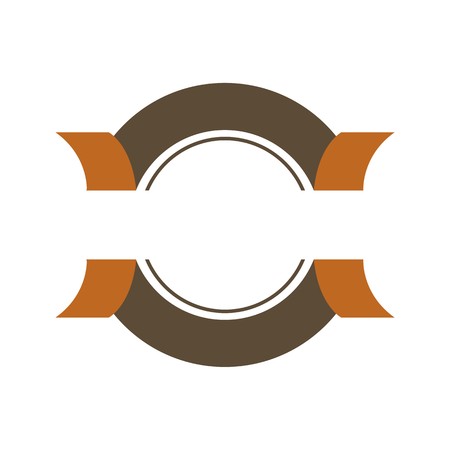 Vintage decoration labelのイラスト素材