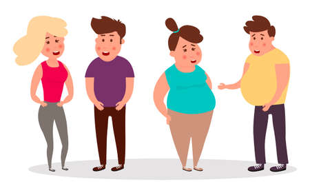 Friends.Group of happy people. Group of happy friends. Vector illustrationのイラスト素材