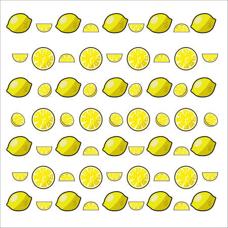 Lemonade Patternのイラスト素材