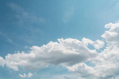 blue sky and clouds