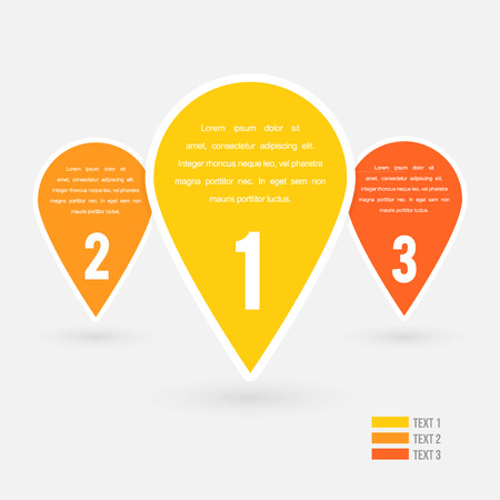 Infographic dropsのイラスト素材