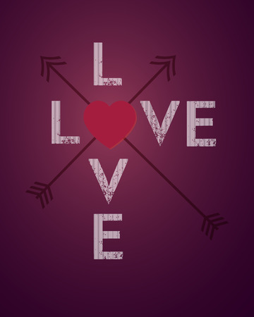 Love backgroundのイラスト素材