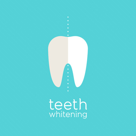 Teeth whiteningのイラスト素材