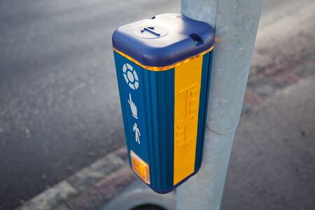 Cross walk button