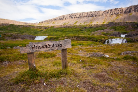 Landscape of summer in the mountains of Icelandのeditorial素材