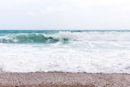 The view of sea in budva old town, one of the best preserved medieval cities in the mediterranean,...