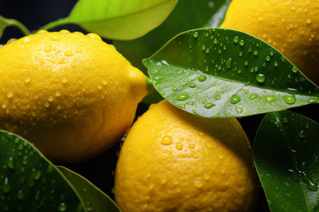 A lemon backgroundの素材