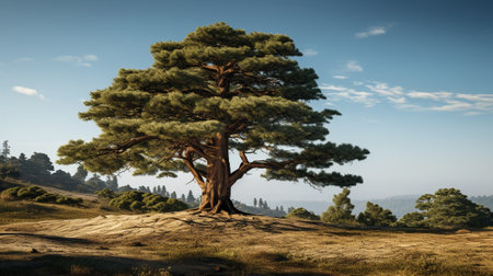 A big pine treeの素材