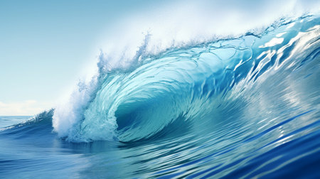 Big waves of an oceanの素材