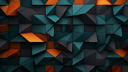 An abstract pattern with different shapesの素材