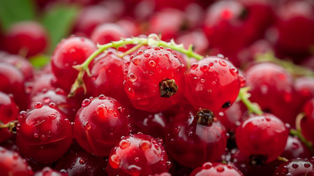 A background with delicious currantsの素材