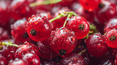 A background with delicious currantsの素材