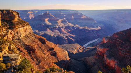 A landscape with the grand canyonの素材