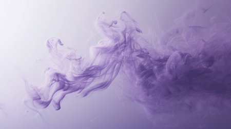 An abstract lavender purple smoke backgroundの素材