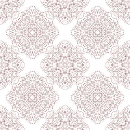 vintage seamless patternのイラスト素材