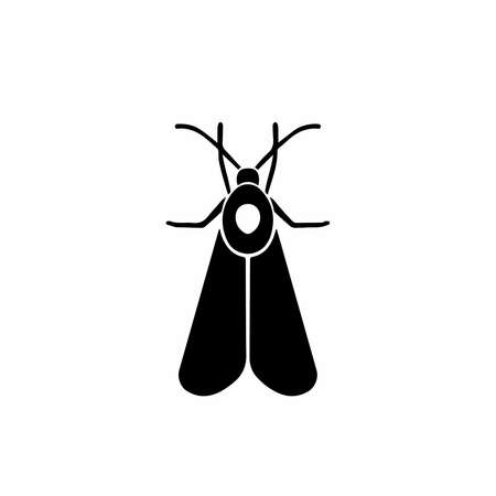 Dragonfly Logo Symbol. Stencil Design. Tattoo Vector Illustration.のイラスト素材