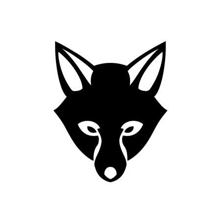 Fox Symbol Logo. Vector Illustration.のイラスト素材