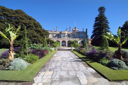 Australia, public garden of the government house in Sydneyのeditorial素材