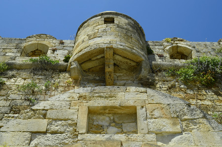 Greece, Crete, Retymno, part of Fortezza Rethymnoのeditorial素材