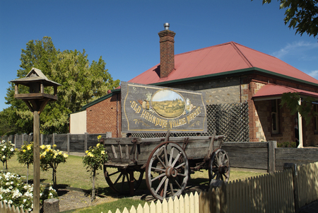 Australia, Hahndorf - the village near Adelaide was foundet by German immiagrantsの写真素材
