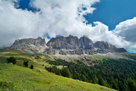 Italy, Rosengarten range in South Tyrol