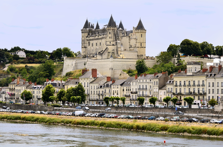 France, Loire Valley, Saumurのeditorial素材