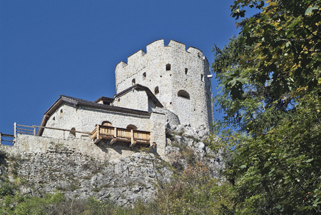 Puchberg, Austria - October 10th 2010: Castle Losenheim in Lower Austriaのeditorial素材