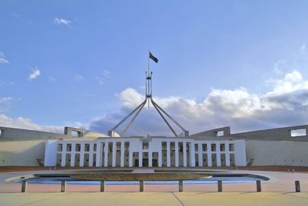 Australia, Parliament of Australia in Canberraのeditorial素材