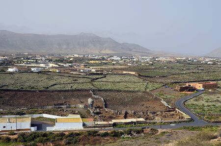 Spain, Canary Island, Fuerteventura, rural area in Villaverde village