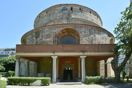 Greece, Thessaloniki aka Saloniki, Rotunda - former church and mosque, Unesco World heritage siteの写真素材