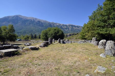 Greece, archaeological site of Dodona, an important ancient Greek oracle