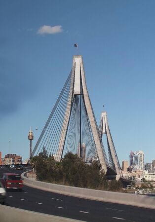 Australia, Ancac bridge in Sydneyのeditorial素材