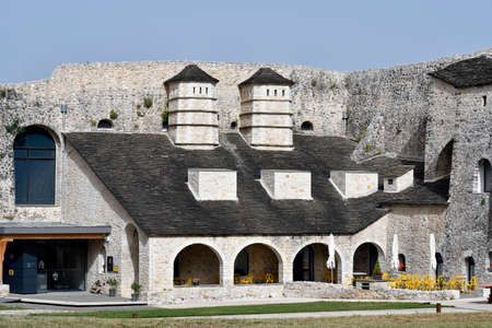 Ioannina, Greece - July 01, 2021: Silversmithing Museum in the old byzantine castle of Ioannina, the...