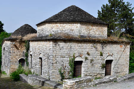 Greece, old ottoman library in Ioannina the capital city of Epirusの写真素材