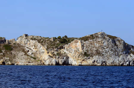 Greece, Kastro - the old metropolis of Skiatos Islandのeditorial素材