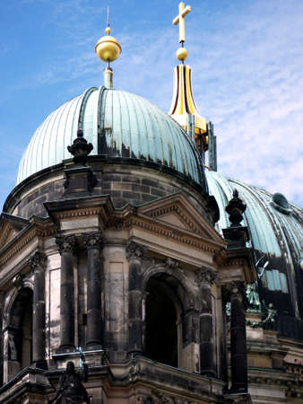Berlin - Detail of the Cathedralの写真素材