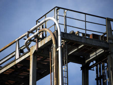 Listed building cable factory in Berlin-Oberspree Schoeneweide, Germanyの写真素材