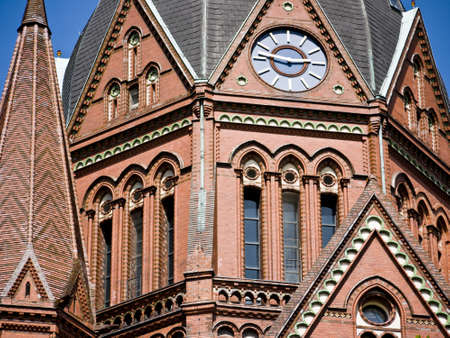 holy cross church in berlin, kreuzberg - detailの写真素材
