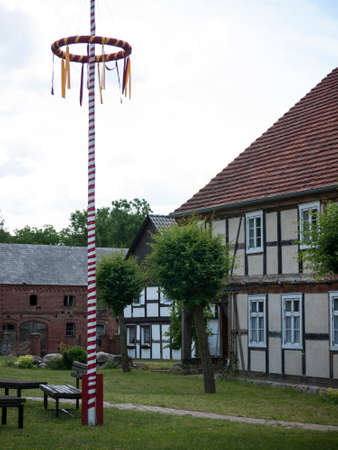 Garz,a village in the municipality of Temnitztal in Ostprignitz-Ruppin, Brandenburg, Germanyのeditorial素材
