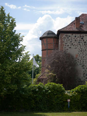 Garz,a village in the municipality of Temnitztal in Ostprignitz-Ruppin, Brandenburg, Germanyのeditorial素材