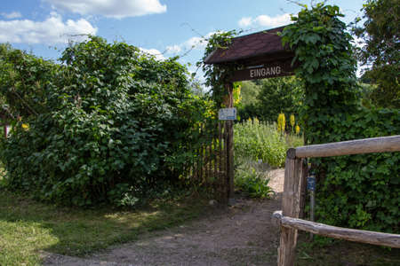 Himmelpfort; Brandenburg; Furstenberg; Oberhavel; Uckermark - relicts of old monasteryのeditorial素材