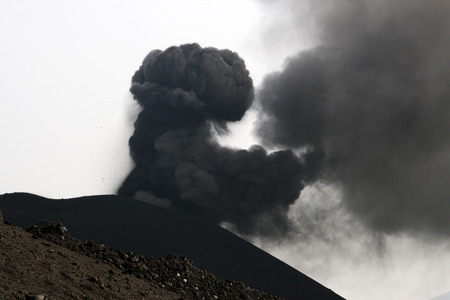 etna volcanoの写真素材