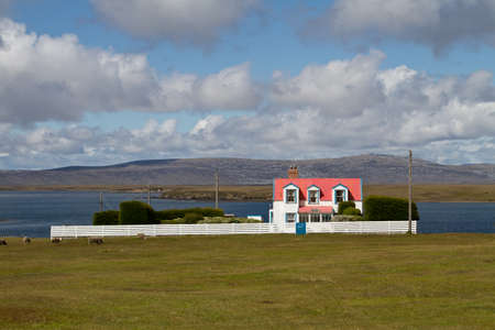 Contryside Falkland Islandsのeditorial素材