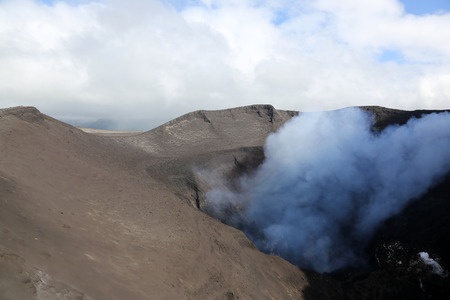 Volcano Yasurの写真素材